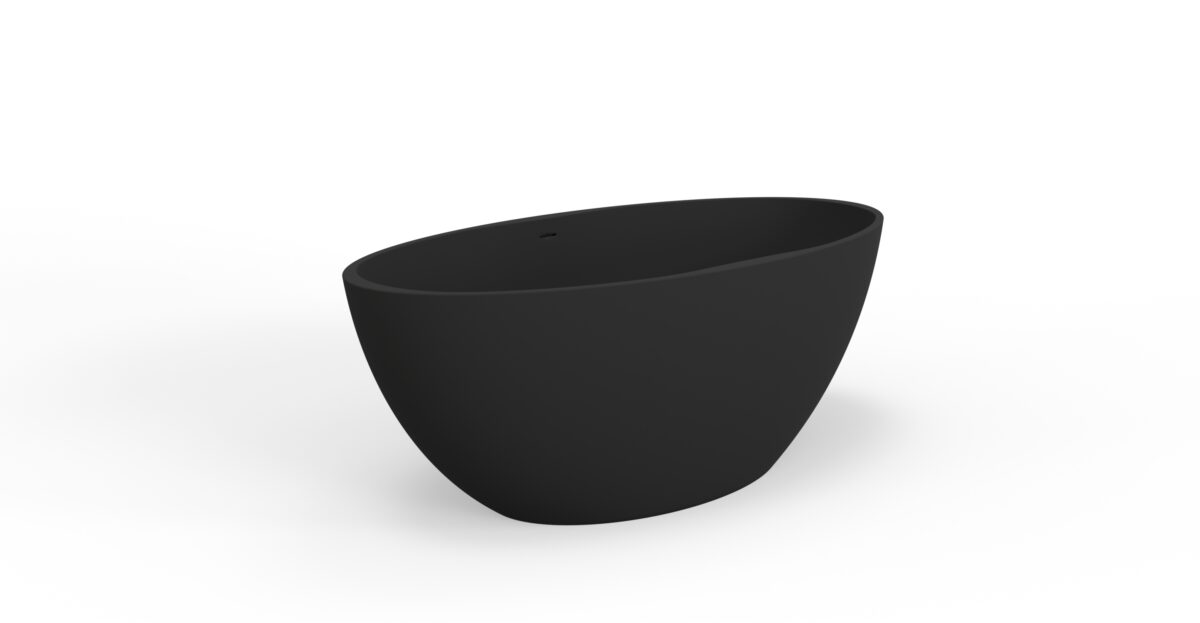 Freestanding Bathtub BW-04-L-BLK