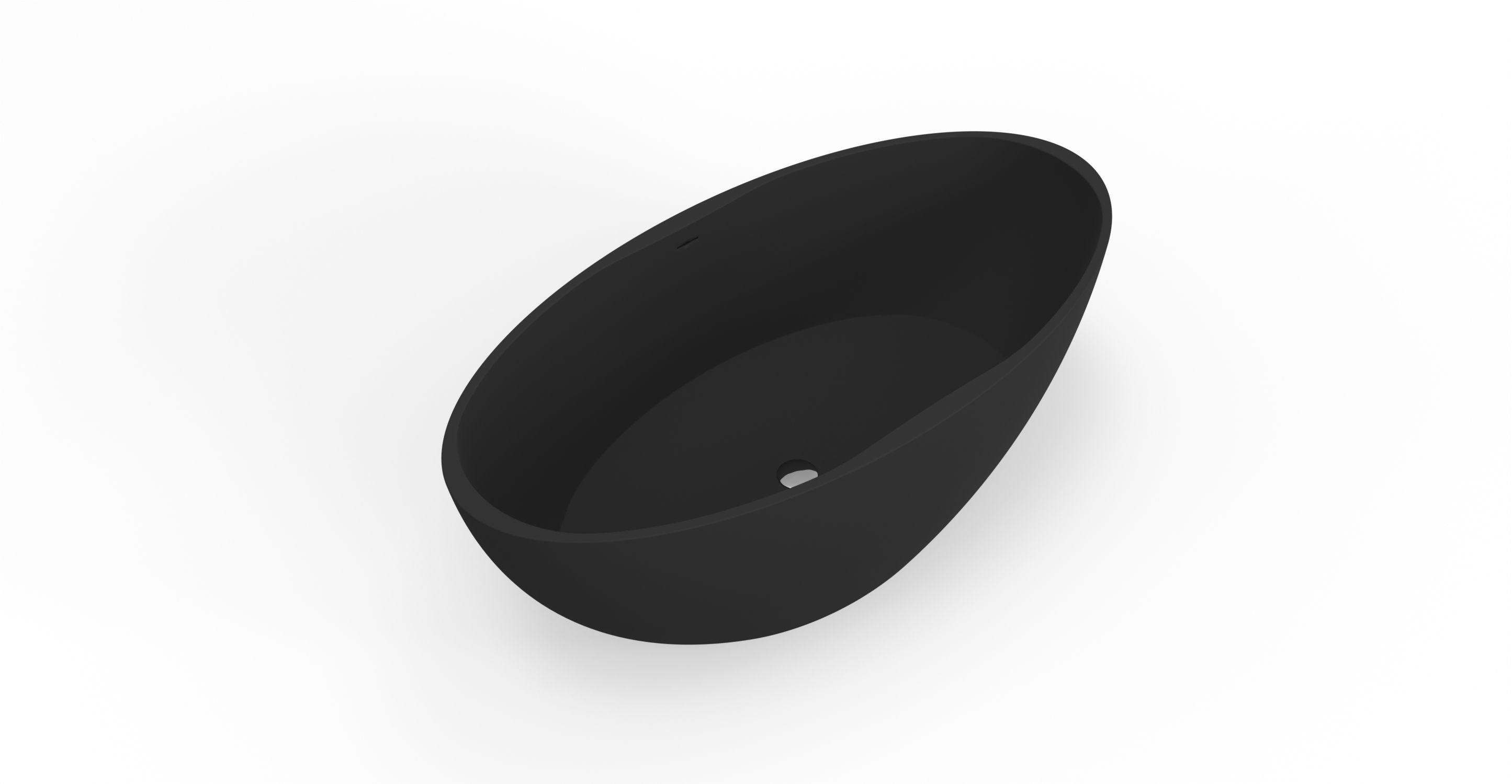Freestanding Bathtub BW-04-L-BLK