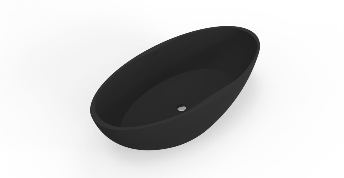 Freestanding Bathtub BW-04-XL-BLK