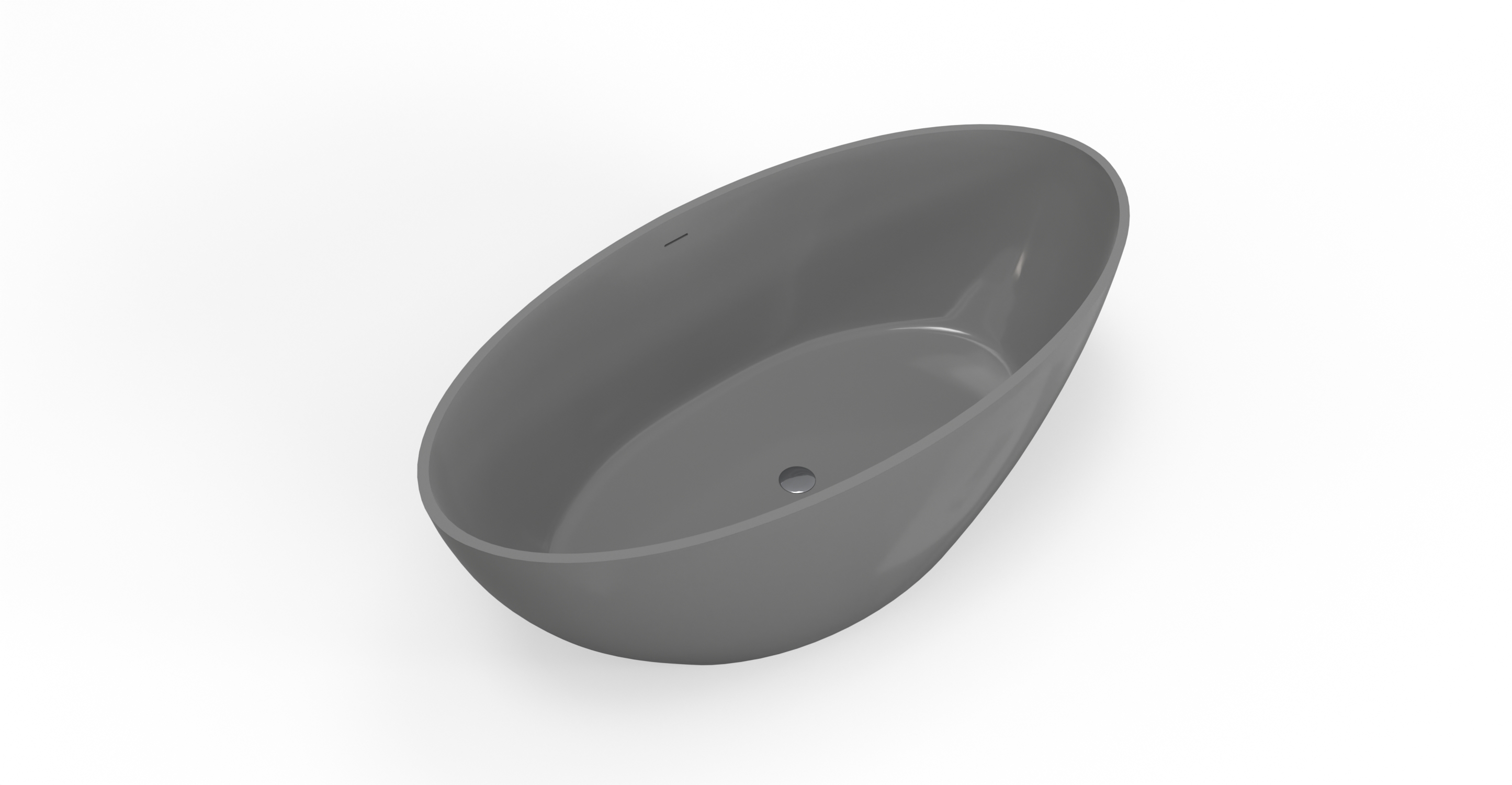 Freestanding Bathtub BW-05-L-GRY