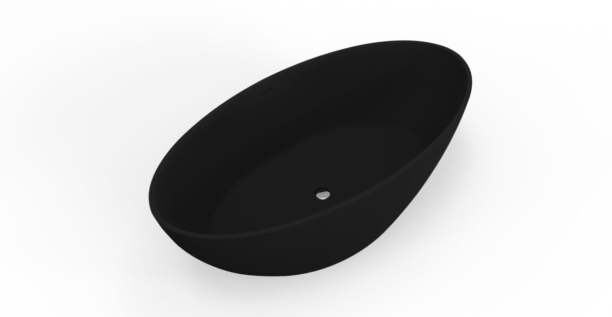 Freestanding Bathtub BW-05-XL-BLK