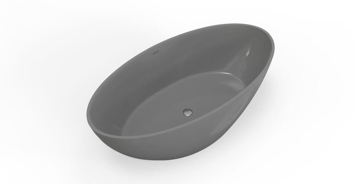 Freestanding Bathtub BW-05-XL-GRY