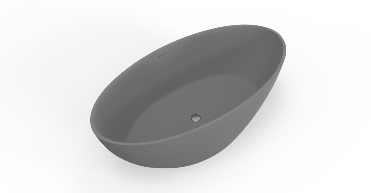 Freestanding Bathtub BW-05-XL-GRY