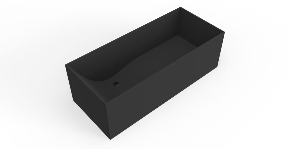 Freestanding Bathtub BW-06-XL-BLK
