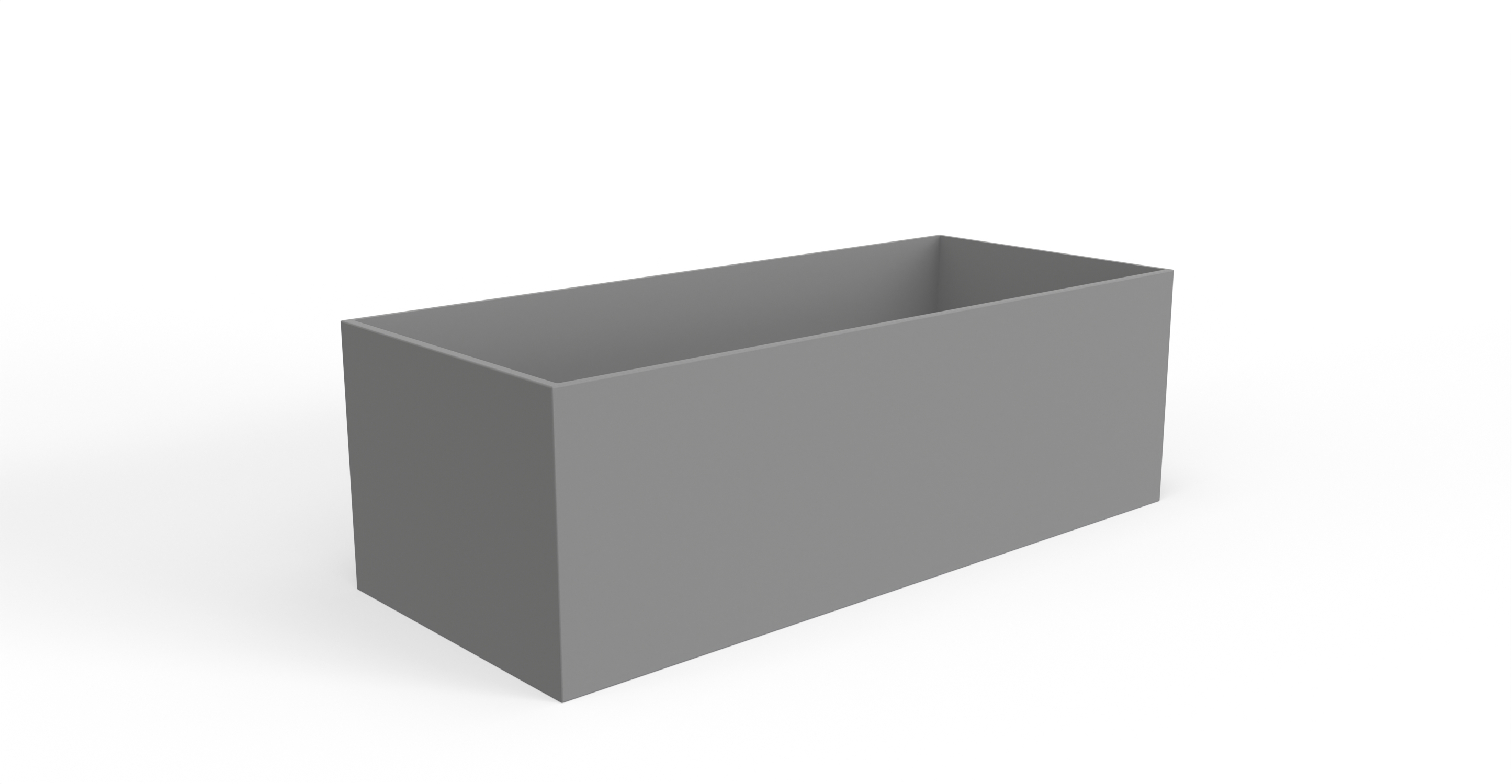 Freestanding Bathtub BW-06-XL-GRY