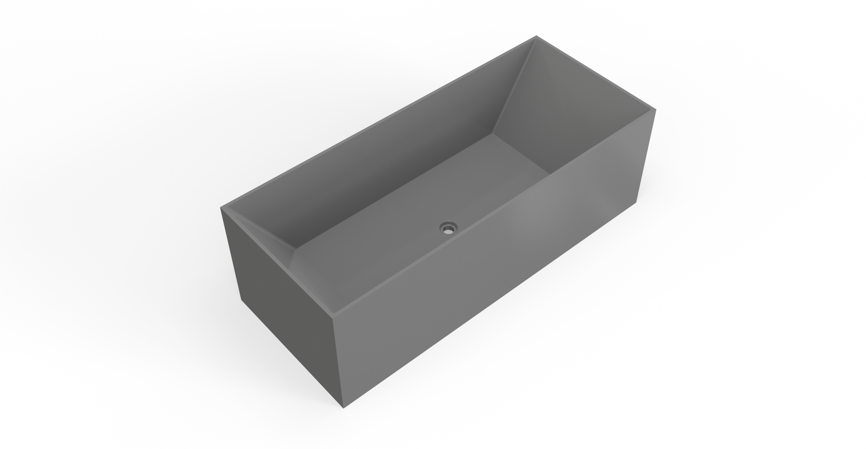 Freestanding Bathtub BW-07-GRY