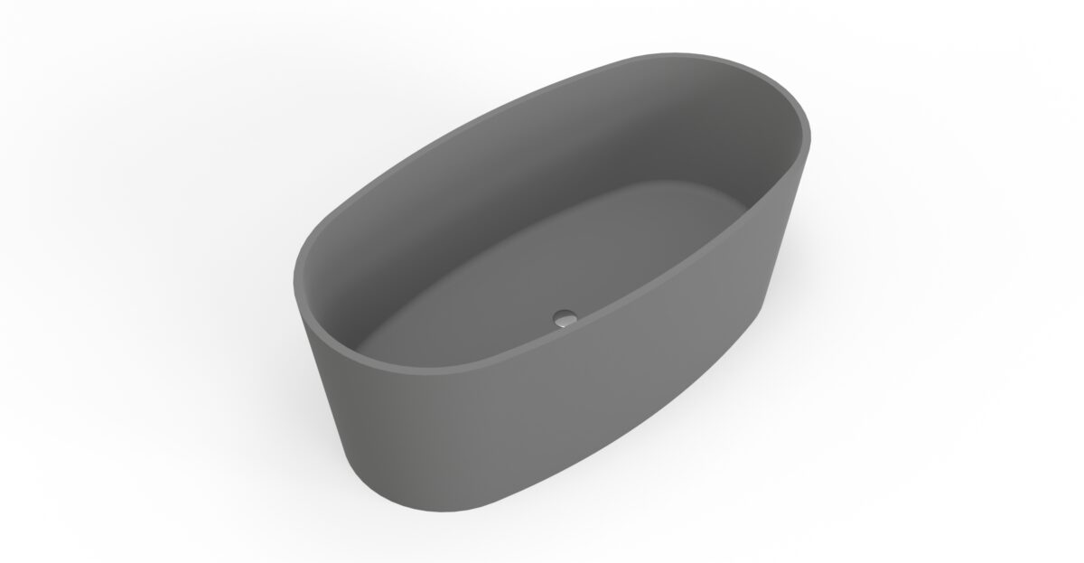 Freestanding Bathtub BW-08-GRY