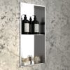 White Shower / Bathtub Niche NS-02