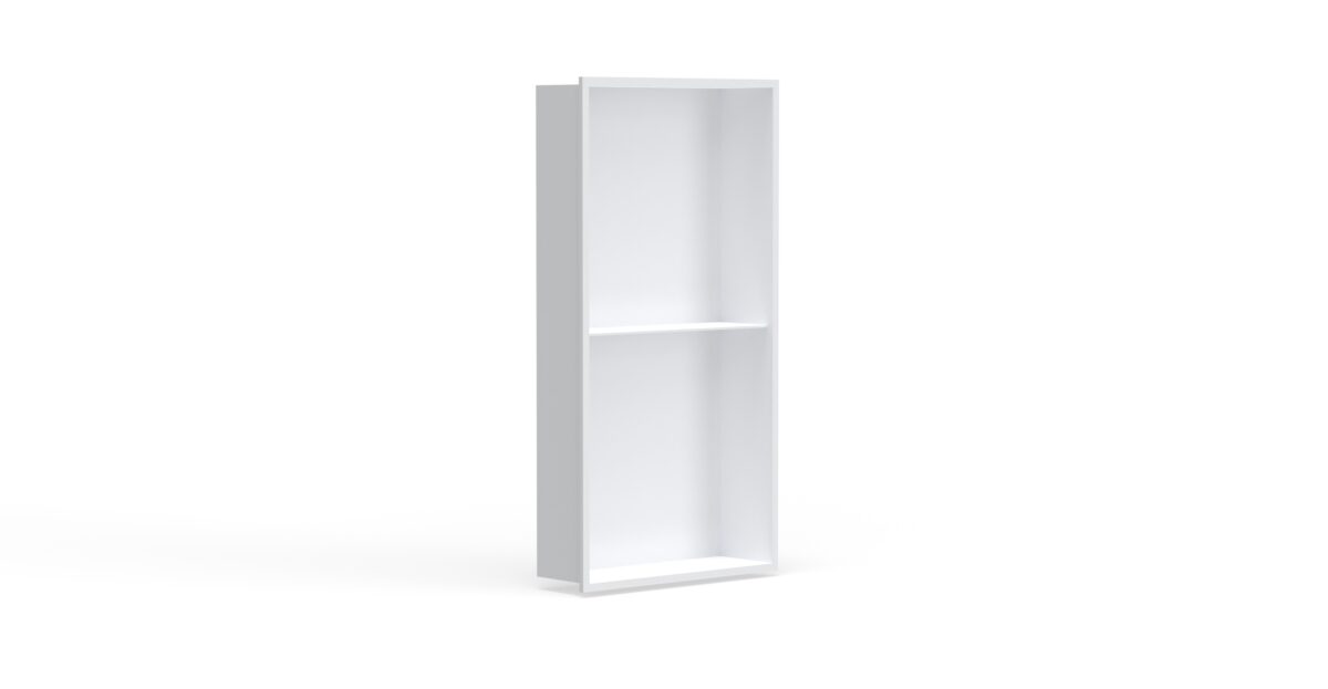 White Shower / Bathtub Niche NS-02