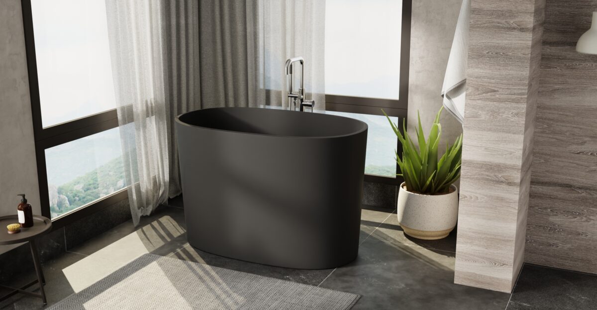 Freestanding Bathtub BW-08-BLK