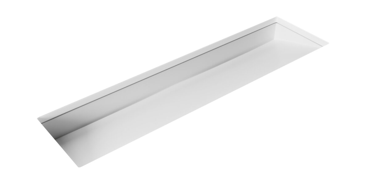XXL Undermount Ramp Sink - Model UB-04-XXL | Badeloft USA