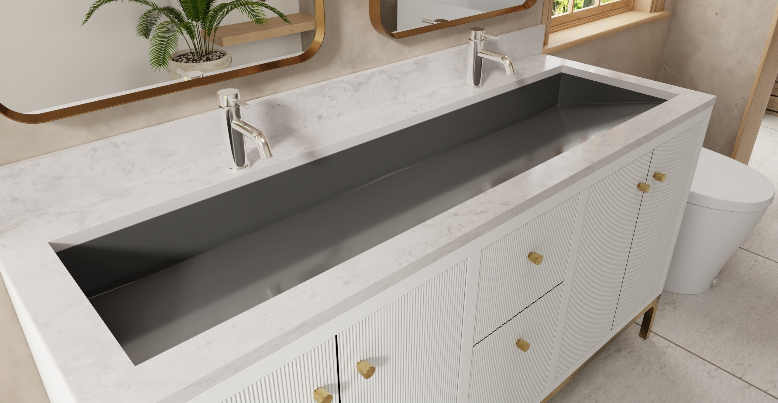 Undermount Ramp Sink UB-04-XXL