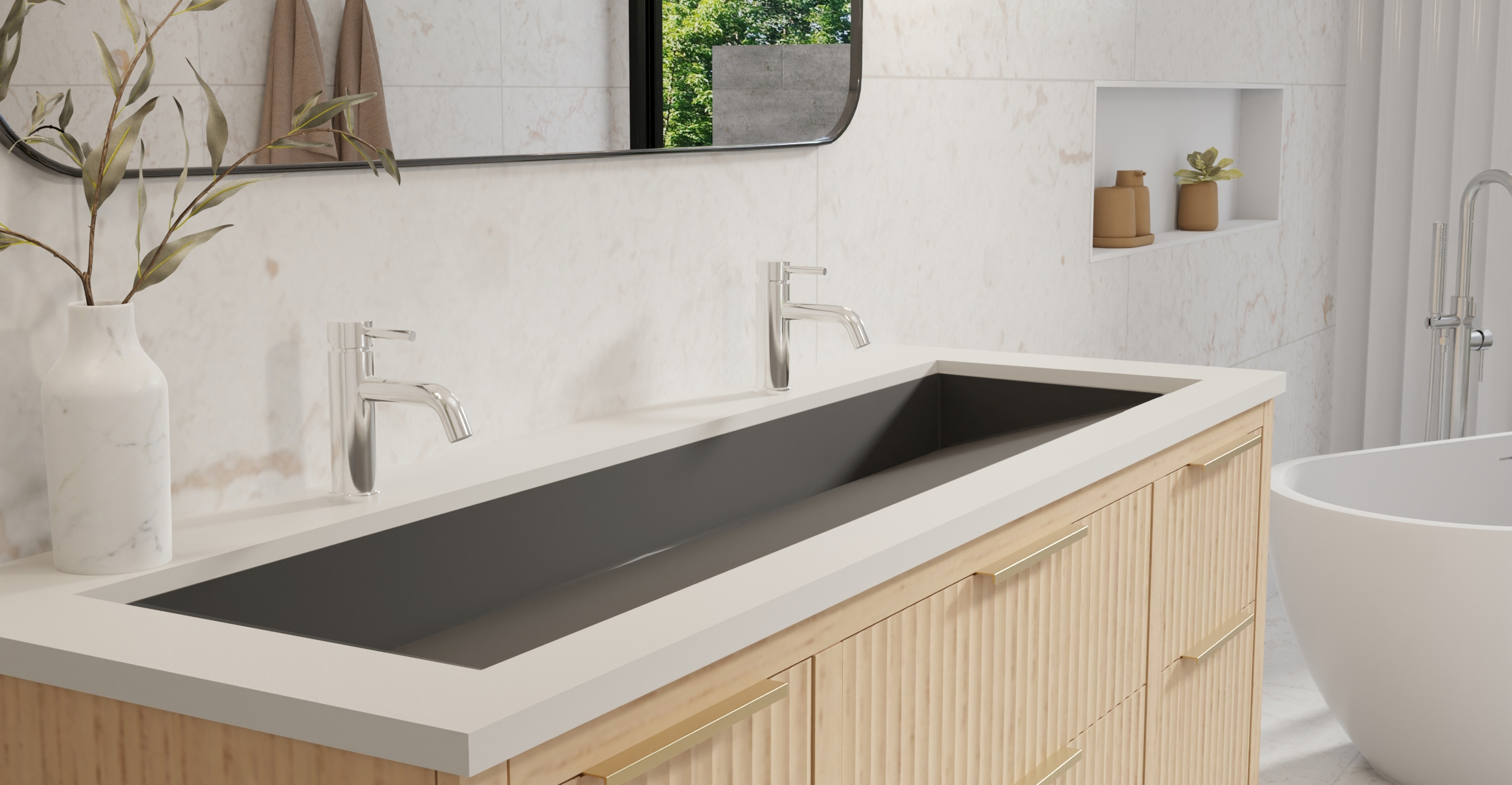 Undermount Ramp Sink UB-04-XXL