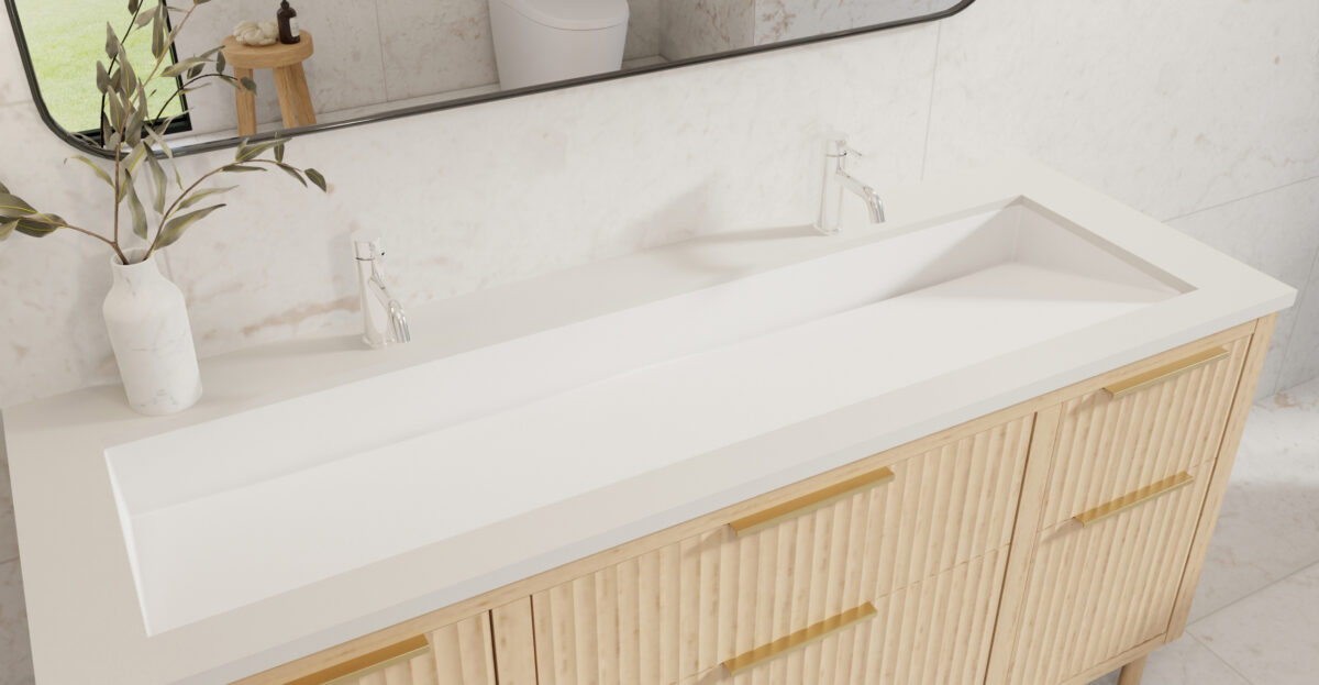 XXL Undermount Ramp Sink - Model UB-04-XXL | Badeloft USA