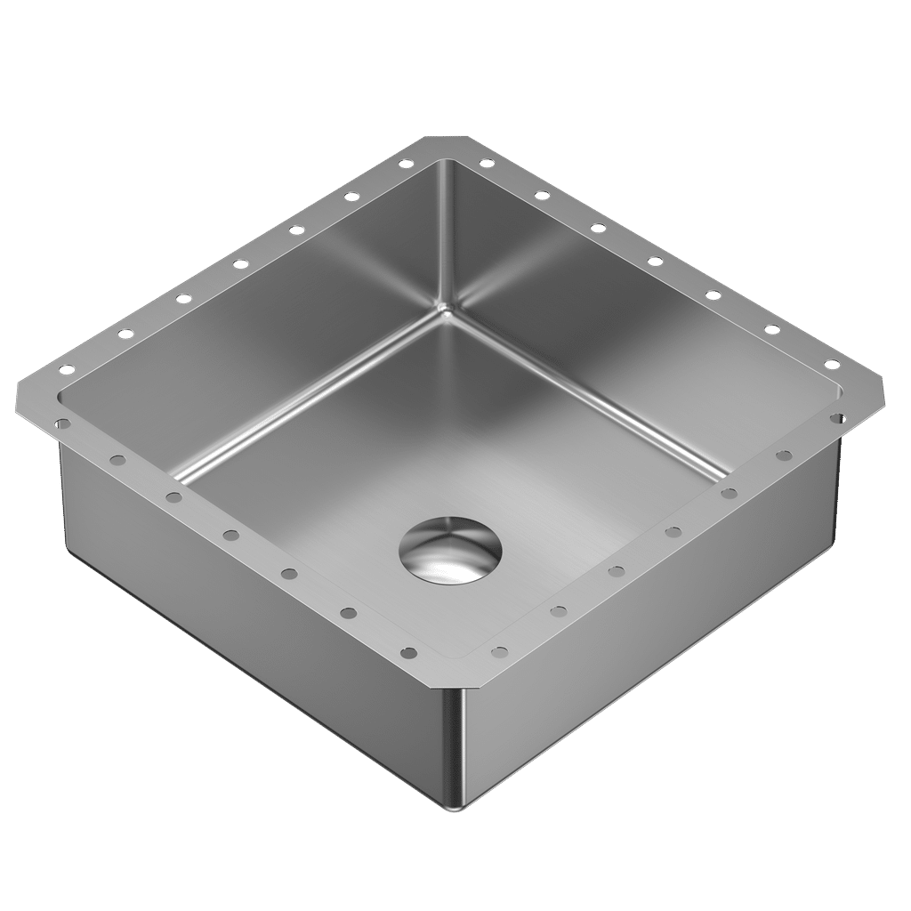 Stainless Steel Countertop Sink ESWB01 Badeloft USA