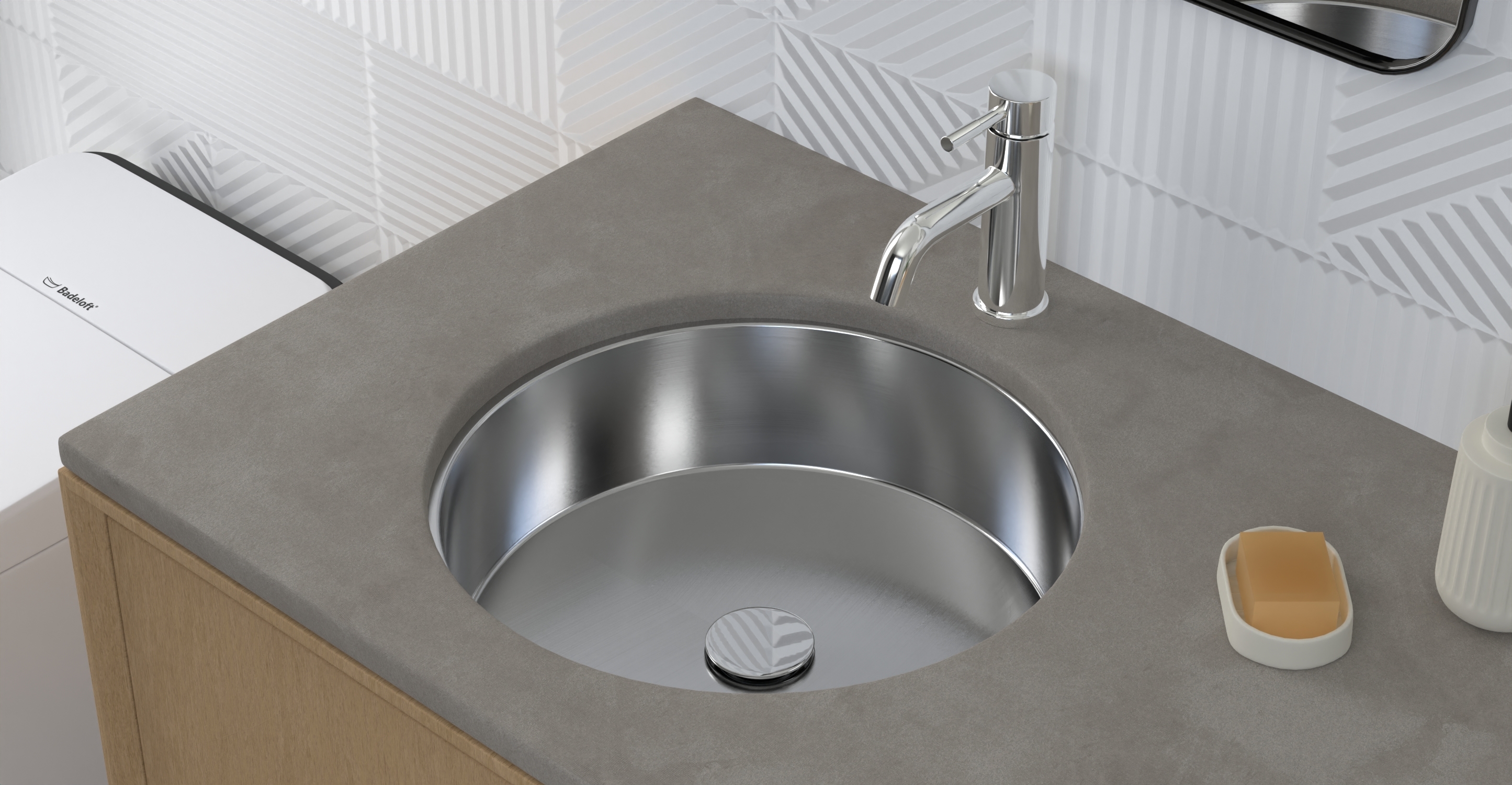 Stainless Steel Sink ES-UB-01-M-BS