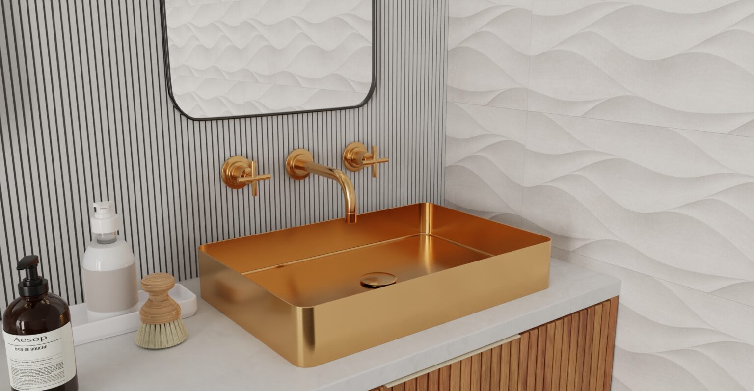 Stainless Steel Countertop Sink ES-WB-600-BS | Badeloft USA
