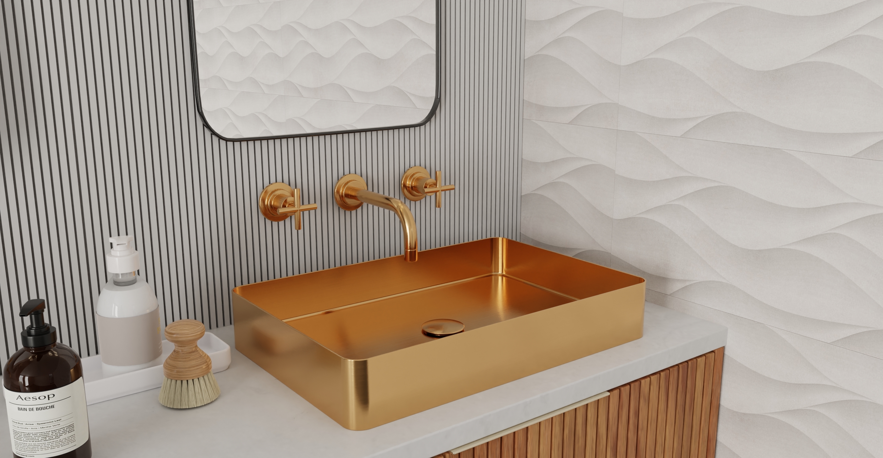 Stainless Steel Sink ES-WB-600-BS