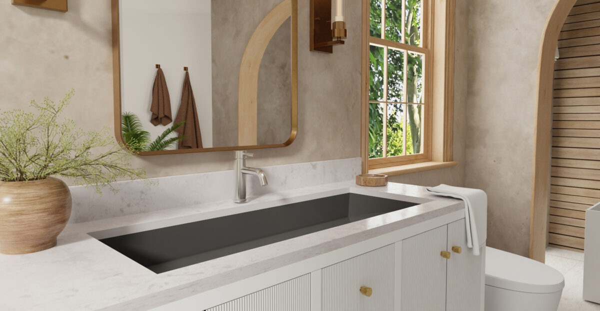 Undermount Ramp Sink - Model UB-04-40 | Badeloft USA