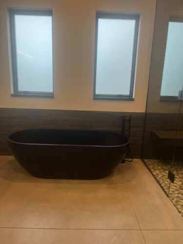 Freestanding Bathtub BW-02-L-BLK photo review