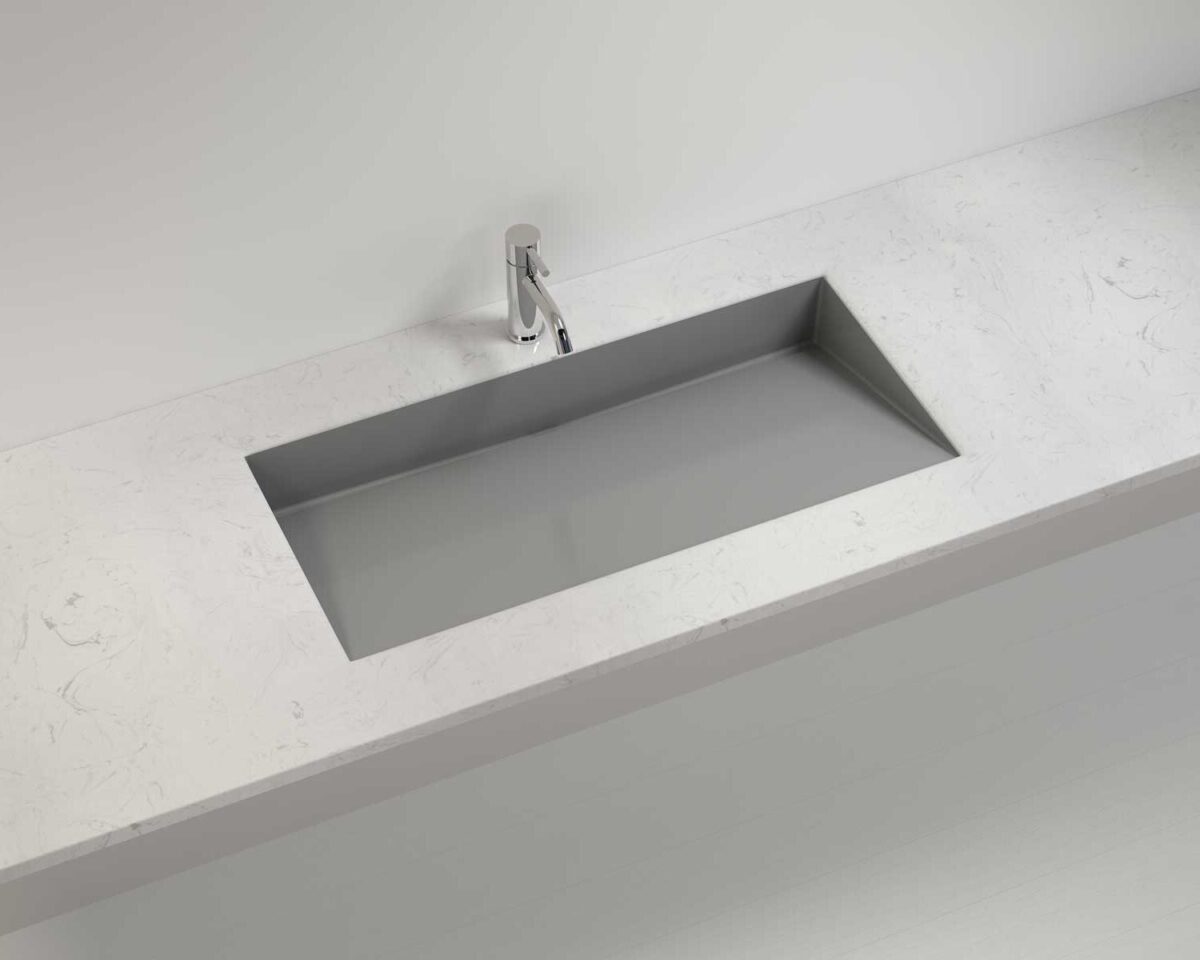 Undermount Ramp Sink UB-04-32-GRY