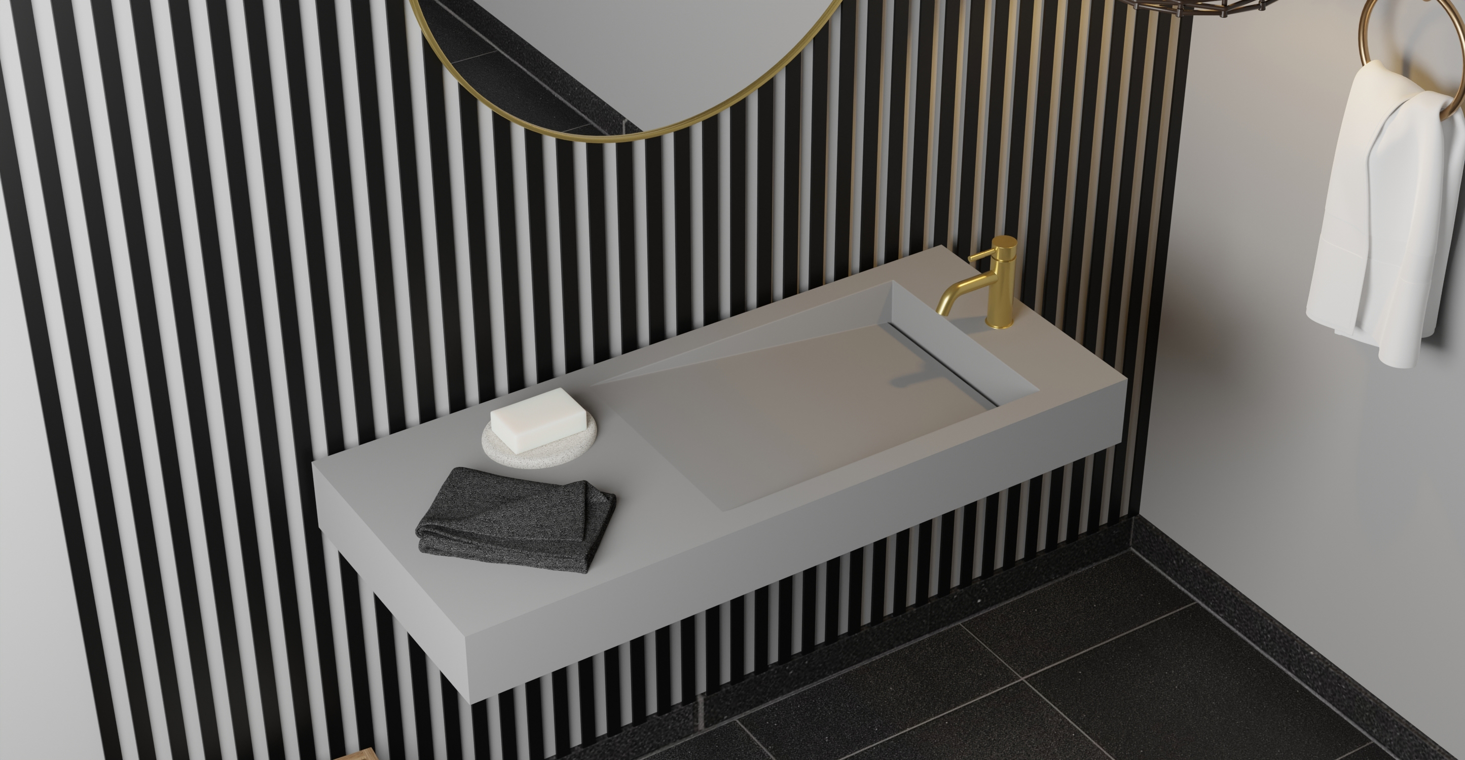 Wall Mounted Sink WT-05-B