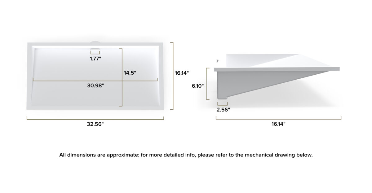 Undermount Ramp Sink UB-04-32