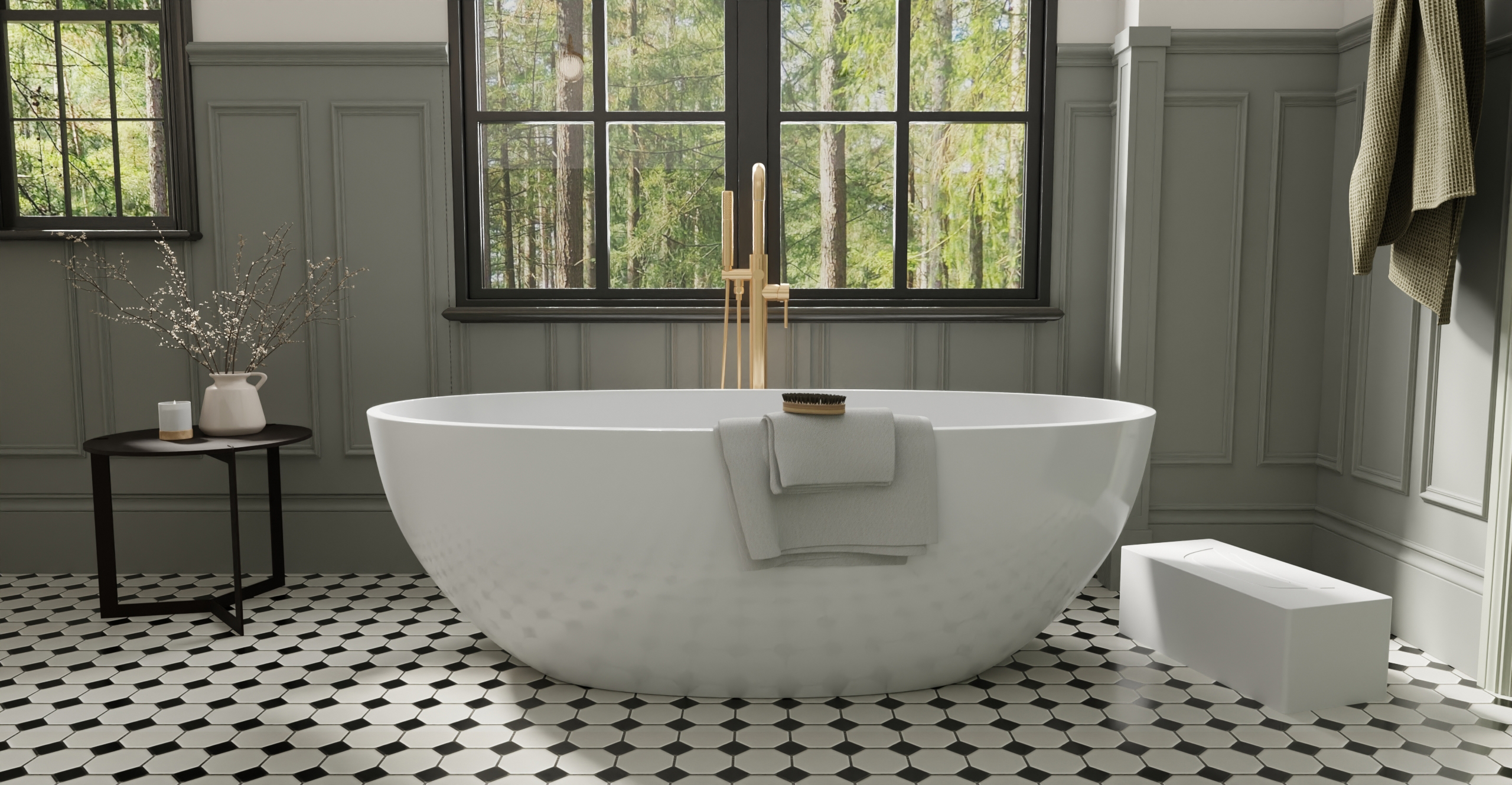 Freestanding Bathtub BW-10-L