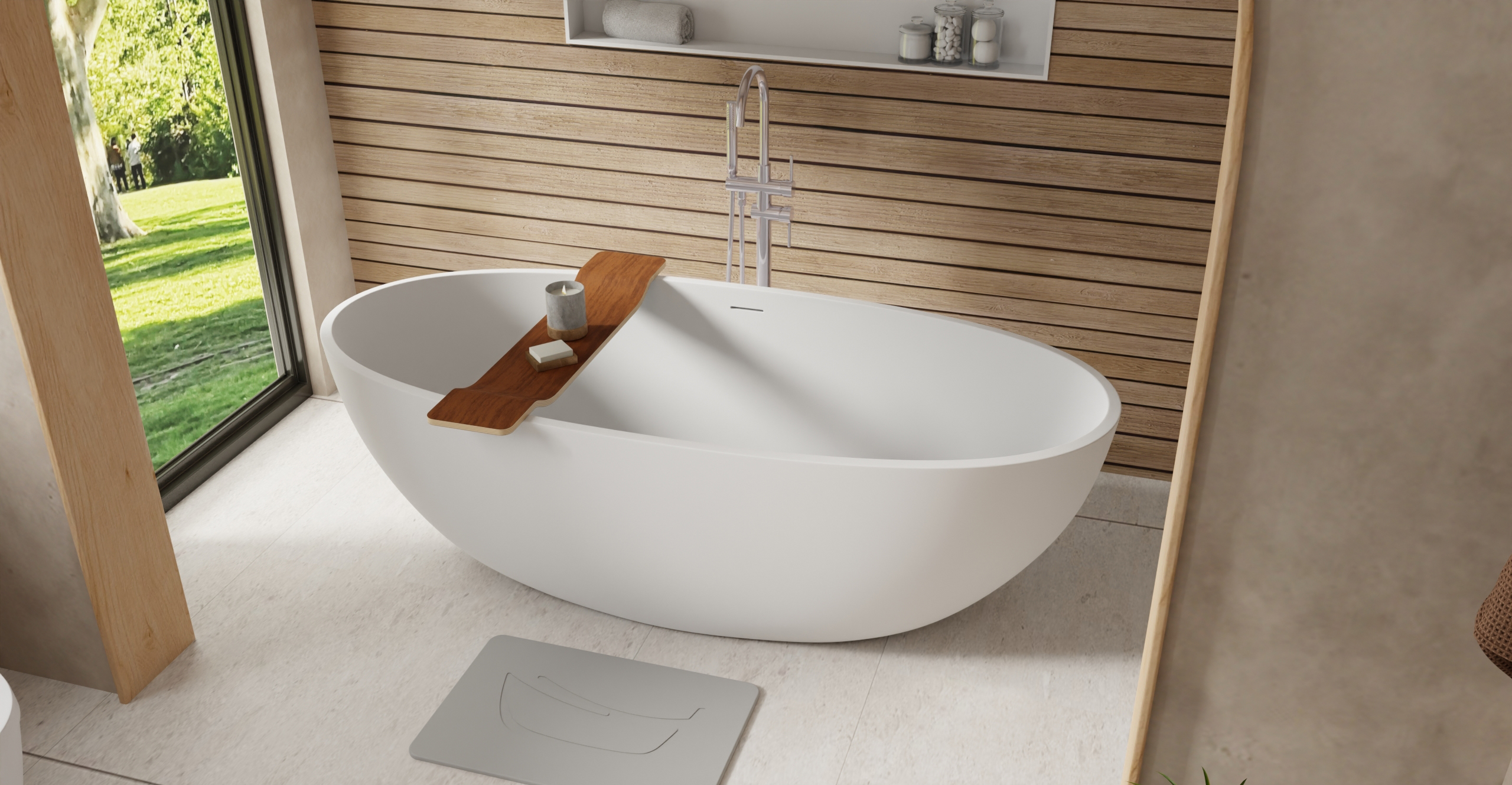 Freestanding Bathtub BW-10-XL