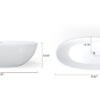 Freestanding Bathtub BW-10-XL