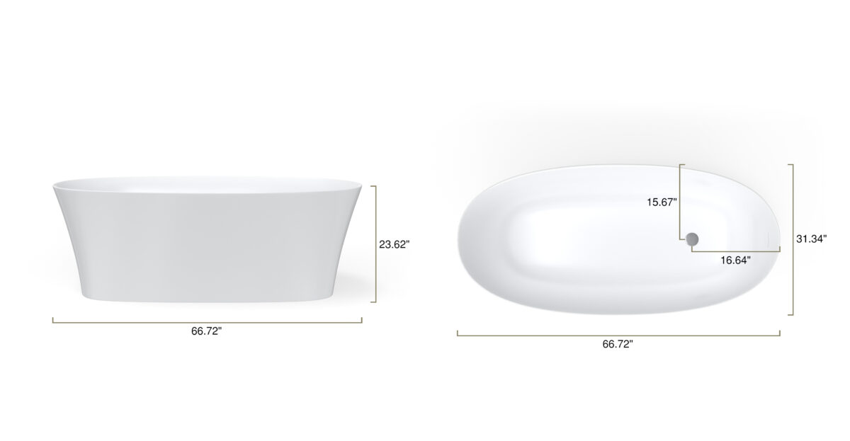 Freestanding Bathtub BW-12