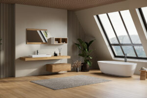 rectangular bath mat