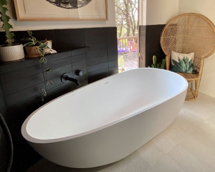 BW-01-L-WHITE Tub